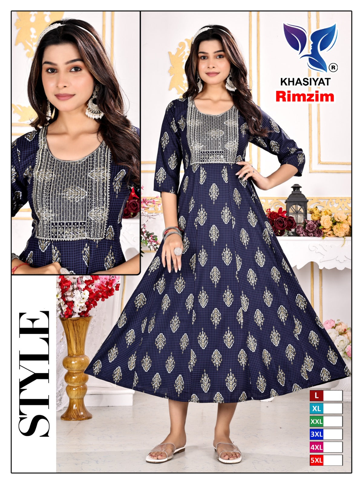 Women Plus Size Kurta Anarkali Kurtis Big Size Up to 7Xl Stitched Salwar  Kameez | eBay